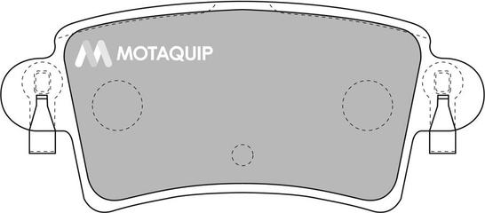 Motaquip LVXL1121 - Гальмівні колодки, дискові гальма autozip.com.ua