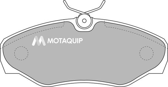 Motaquip LVXL1122 - Гальмівні колодки, дискові гальма autozip.com.ua