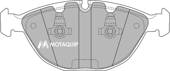 Motaquip LVXL1179 - Гальмівні колодки, дискові гальма autozip.com.ua