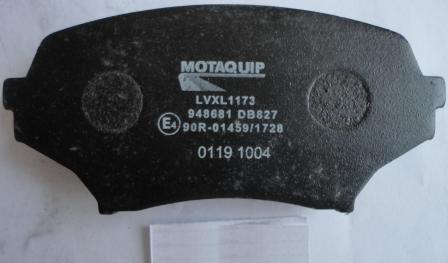 Motaquip LVXL1173 - Гальмівні колодки, дискові гальма autozip.com.ua