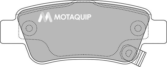 Motaquip LVXL1399 - Гальмівні колодки, дискові гальма autozip.com.ua