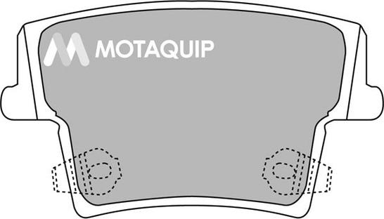 Motaquip LVXL1348 - Гальмівні колодки, дискові гальма autozip.com.ua
