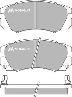 Motaquip LVXL134 - Гальмівні колодки, дискові гальма autozip.com.ua