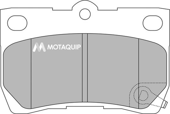 Motaquip LVXL1361 - Гальмівні колодки, дискові гальма autozip.com.ua