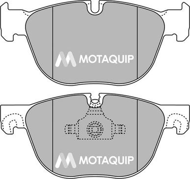 Motaquip LVXL1368 - Гальмівні колодки, дискові гальма autozip.com.ua