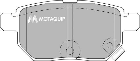 Motaquip LVXL1363 - Гальмівні колодки, дискові гальма autozip.com.ua