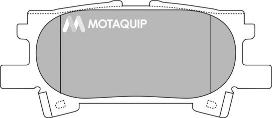 Motaquip LVXL1367 - Гальмівні колодки, дискові гальма autozip.com.ua