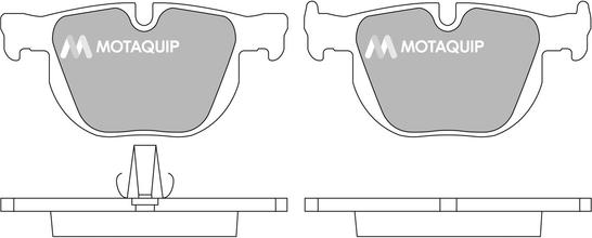 Motaquip LVXL1308 - Гальмівні колодки, дискові гальма autozip.com.ua