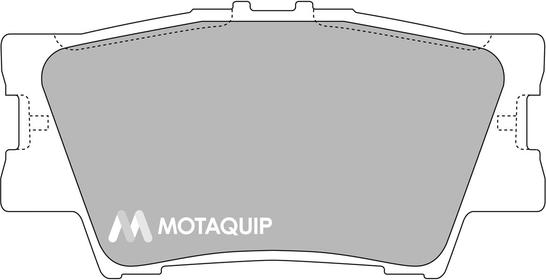 Motaquip LVXL1307 - Гальмівні колодки, дискові гальма autozip.com.ua