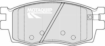 Motaquip LVXL1311 - Гальмівні колодки, дискові гальма autozip.com.ua