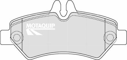 Motaquip LVXL1312 - Гальмівні колодки, дискові гальма autozip.com.ua