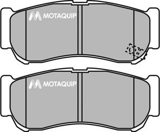 Motaquip LVXL1389 - Гальмівні колодки, дискові гальма autozip.com.ua