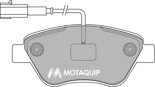 Motaquip LVXL1383 - Гальмівні колодки, дискові гальма autozip.com.ua