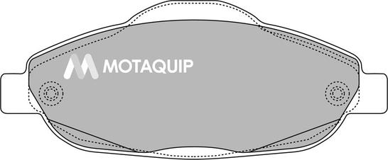 Motaquip LVXL1333 - Гальмівні колодки, дискові гальма autozip.com.ua