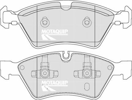 Motaquip LVXL1329 - Гальмівні колодки, дискові гальма autozip.com.ua