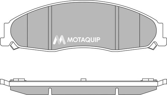 Motaquip LVXL1376 - Гальмівні колодки, дискові гальма autozip.com.ua