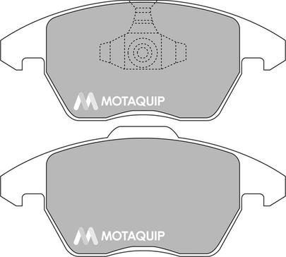 Motaquip LVXL1254 - Гальмівні колодки, дискові гальма autozip.com.ua