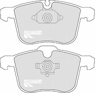 Motaquip LVXL1252 - Гальмівні колодки, дискові гальма autozip.com.ua