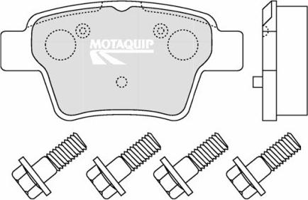 Motaquip LVXL1266 - Гальмівні колодки, дискові гальма autozip.com.ua