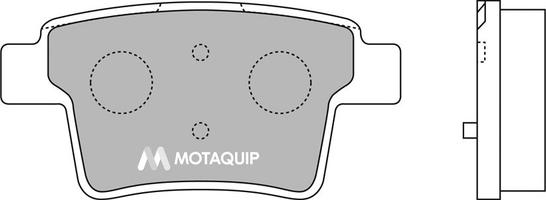 Motaquip LVXL1261 - Гальмівні колодки, дискові гальма autozip.com.ua