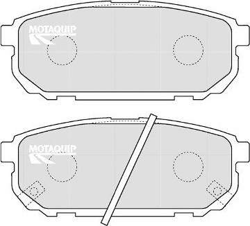 Motaquip LVXL1202 - Гальмівні колодки, дискові гальма autozip.com.ua