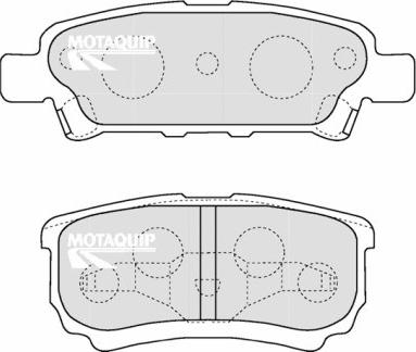 Motaquip LVXL1218 - Гальмівні колодки, дискові гальма autozip.com.ua