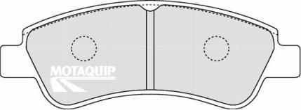 Motaquip LVXL1288 - Гальмівні колодки, дискові гальма autozip.com.ua