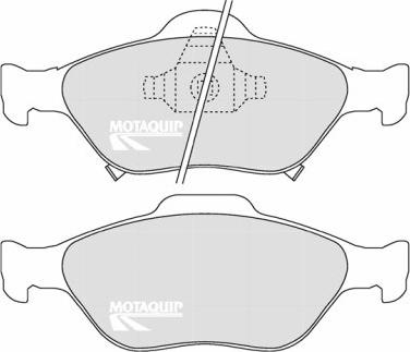 Motaquip LVXL1282 - Гальмівні колодки, дискові гальма autozip.com.ua