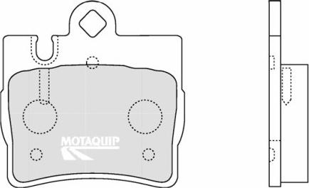 Motaquip LVXL1235 - Гальмівні колодки, дискові гальма autozip.com.ua
