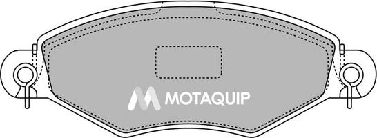 Motaquip LVXL1238 - Гальмівні колодки, дискові гальма autozip.com.ua