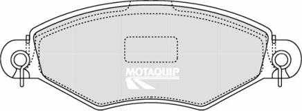 Motaquip LVXL1238 - Гальмівні колодки, дискові гальма autozip.com.ua
