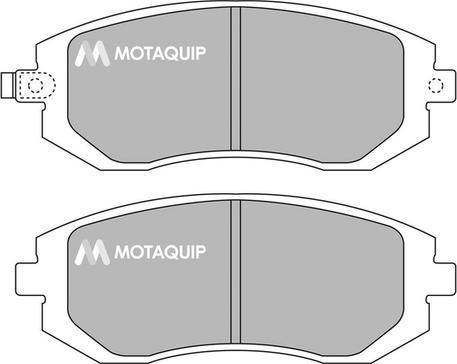 Motaquip LVXL1233 - Гальмівні колодки, дискові гальма autozip.com.ua