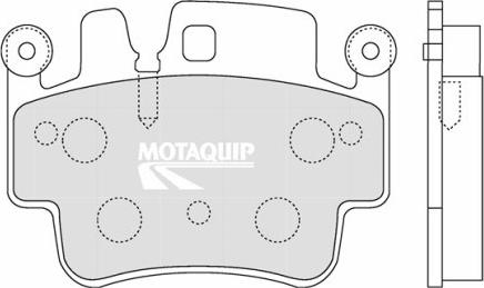 Motaquip LVXL1228 - Гальмівні колодки, дискові гальма autozip.com.ua