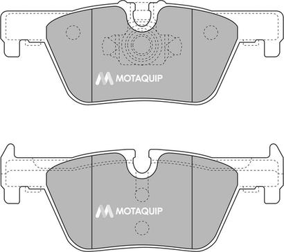 Motaquip LVXL1731 - Гальмівні колодки, дискові гальма autozip.com.ua