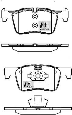 Motaquip LVXL1729 - Гальмівні колодки, дискові гальма autozip.com.ua