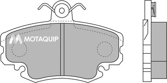 Motaquip LVXL848 - Гальмівні колодки, дискові гальма autozip.com.ua