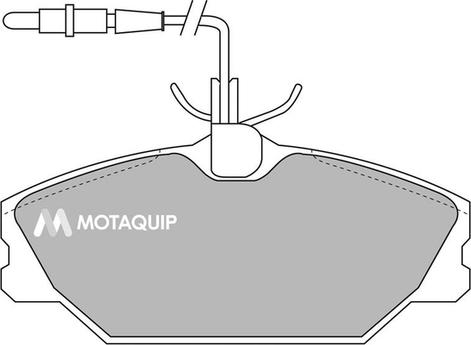 Motaquip LVXL847 - Гальмівні колодки, дискові гальма autozip.com.ua