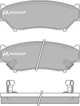 Motaquip LVXL853 - Гальмівні колодки, дискові гальма autozip.com.ua