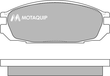 Motaquip LVXL800 - Гальмівні колодки, дискові гальма autozip.com.ua