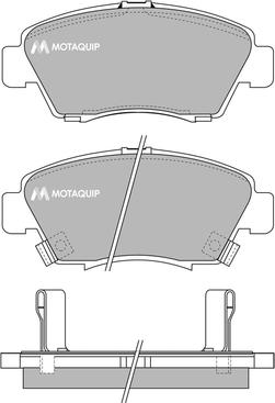 Motaquip LVXL874 - Гальмівні колодки, дискові гальма autozip.com.ua
