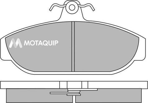 Motaquip LVXL369 - Гальмівні колодки, дискові гальма autozip.com.ua