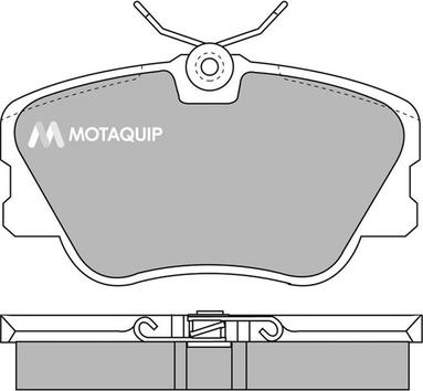 Motaquip LVXL363 - Гальмівні колодки, дискові гальма autozip.com.ua