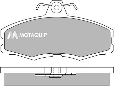 Motaquip LVXL306 - Гальмівні колодки, дискові гальма autozip.com.ua
