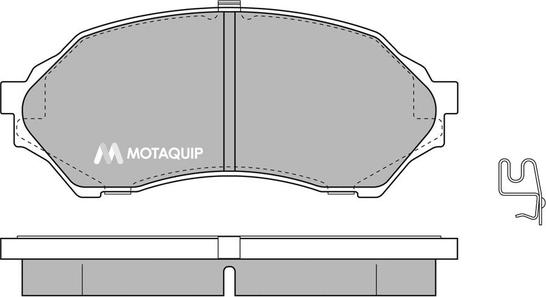 Motaquip LVXL338 - Гальмівні колодки, дискові гальма autozip.com.ua