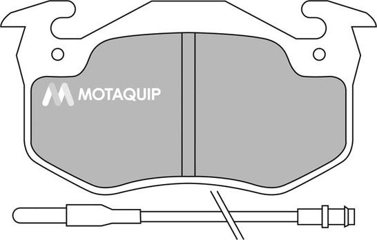 Motaquip LVXL370 - Гальмівні колодки, дискові гальма autozip.com.ua