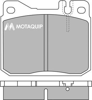 Motaquip LVXL372 - Гальмівні колодки, дискові гальма autozip.com.ua