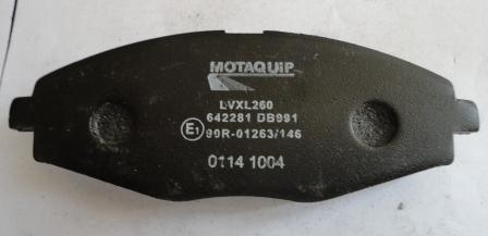 Motaquip LVXL260 - Гальмівні колодки, дискові гальма autozip.com.ua