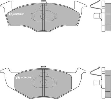 Motaquip LVXL216 - Гальмівні колодки, дискові гальма autozip.com.ua