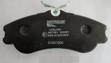 Motaquip LVXL239 - Гальмівні колодки, дискові гальма autozip.com.ua