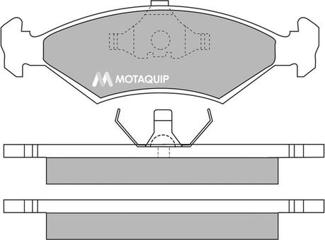 Motaquip LVXL231 - Гальмівні колодки, дискові гальма autozip.com.ua